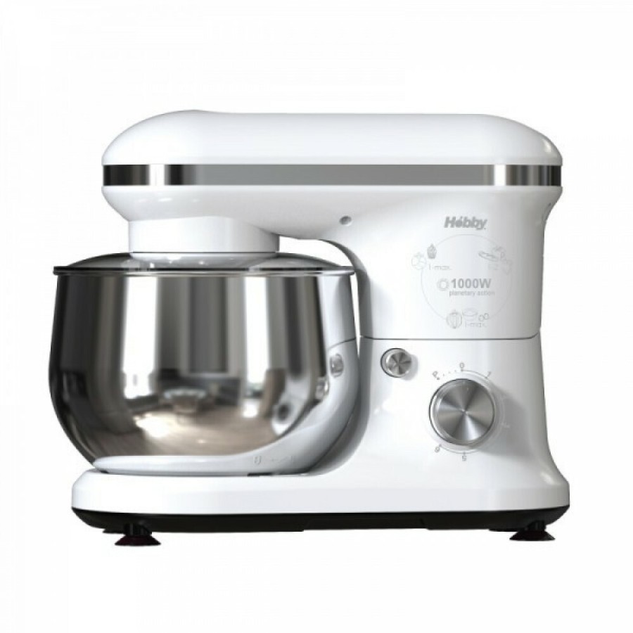 Κουζινομηχανή 1000W με Ανοξείδωτο Κάδο 5lt Hobby HMB-40367