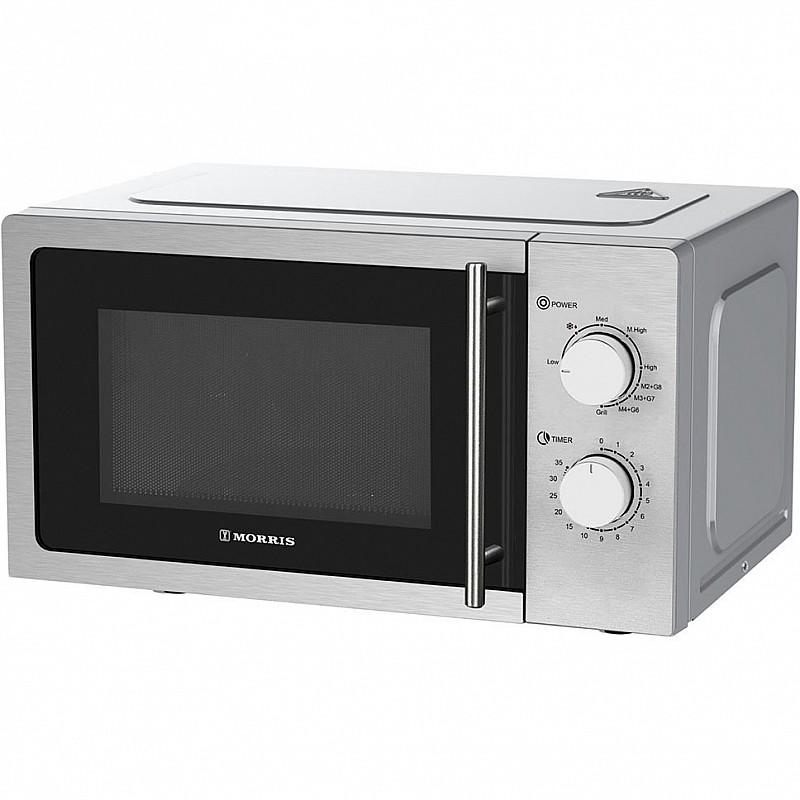 Φούρνος Μικροκυμάτων με Grill 20lt Inox Morris K80209MW