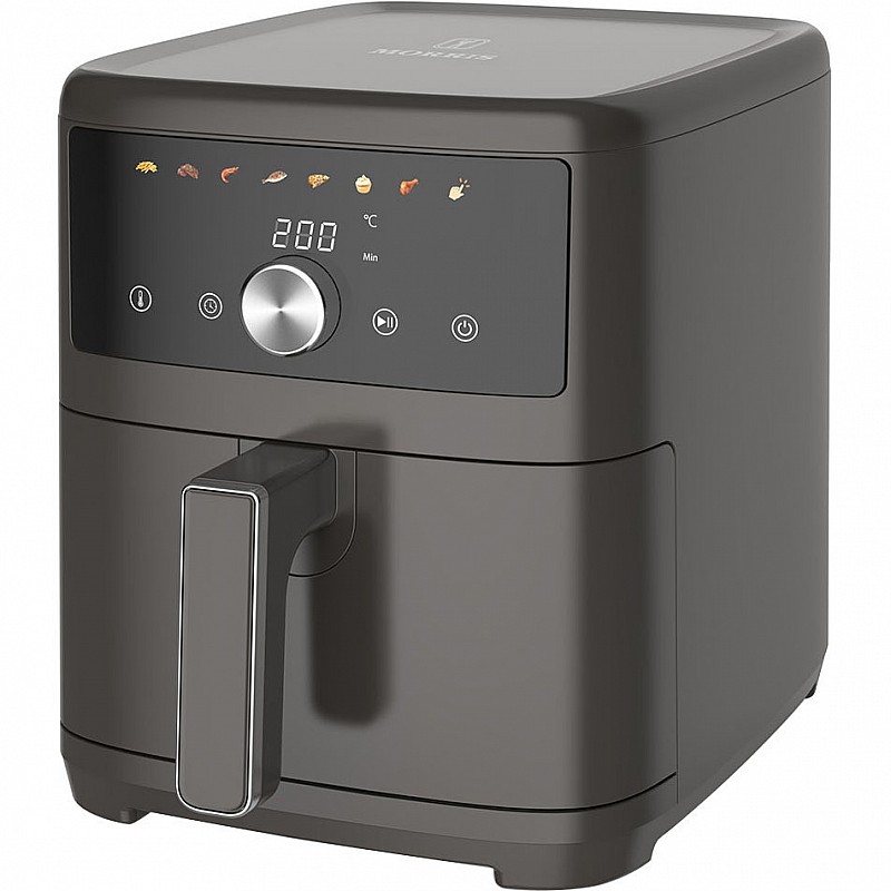 Air Fryer 6lt Μαύρο Morris MAF-6001S