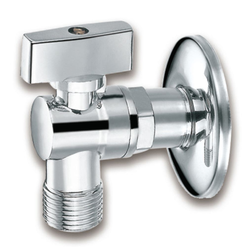 Διακόπτης γωνιακός σφαιρικός 1/2x1/2 Viospiral 06-1051