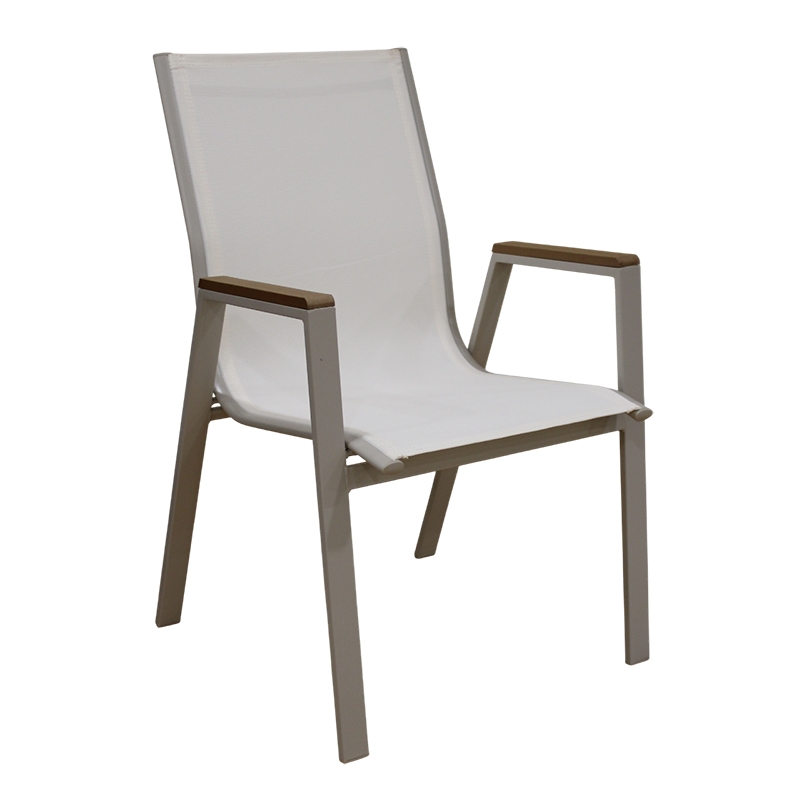 SELBY CAPPUCCINO/WHITE TEXT ΜΕΤΑΛΛΙΚΗ ΠΟΛ/ΝΑ 56Χ64Χ90εκ. ZITA PLUS 06.8087