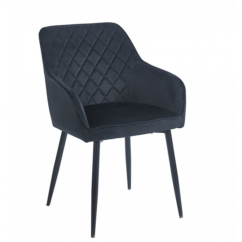 SIENA BLACK VELVET ΥΦΑΣΜΑ ΠΟΛΥΘΡΟΝΑ ΜΕΤΑΛΛΙΚΗ ZITA PLUS 11.1701