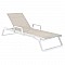 TROPIC ΞΑΠΛΩΣΤΡΑ ΜΕ ΜΠΡΑΤΣΑ WHITE/TAUPE ΑΛΟΥΜ-ΠΟΛ/ΝΙΟΥ SIESTA 20.0692