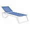 RIO PRO ΞΑΠΛΩΣΤΡΑ WHITE/BLUE ΠΟΛ/ΝΙΟΥ 190X70X33εκ. SIESTA 20.0934.2