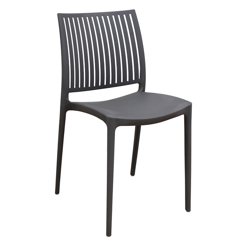 PAOLINA DARK GREY ΚΑΡΕΚΛΑ ΠΟΛ/ΝΙΟΥ 42Χ48Χ79εκ. ZITA PLUS 21.0058