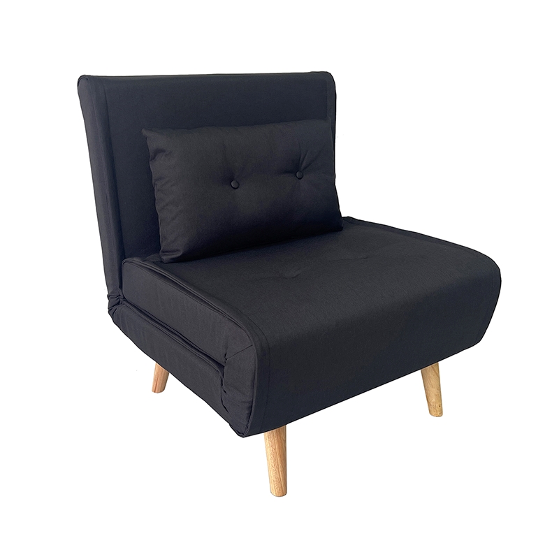 SARA BLACK ΥΦΑΣΜΑ ΠΟΛΥΘΡΟΝΑ/ΚΡΕΒΑΤΙ 75X80X84εκ. ZITA PLUS 40.0208