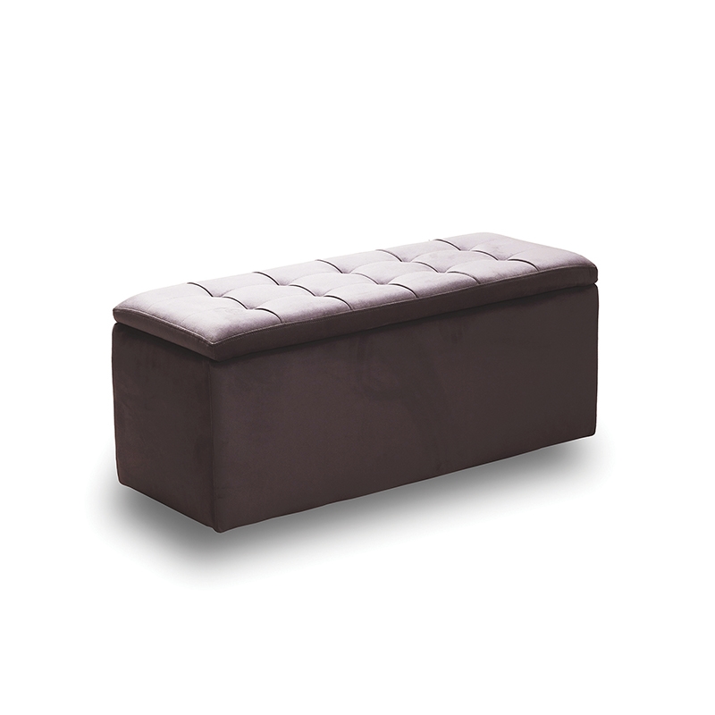 LIDO ΣΚΑΜΠΟ VELVET BROWN ΜΕ ΑΠΟΘ. ΧΩΡΟ 101X41X42εκ. ZITA PLUS 40.0610