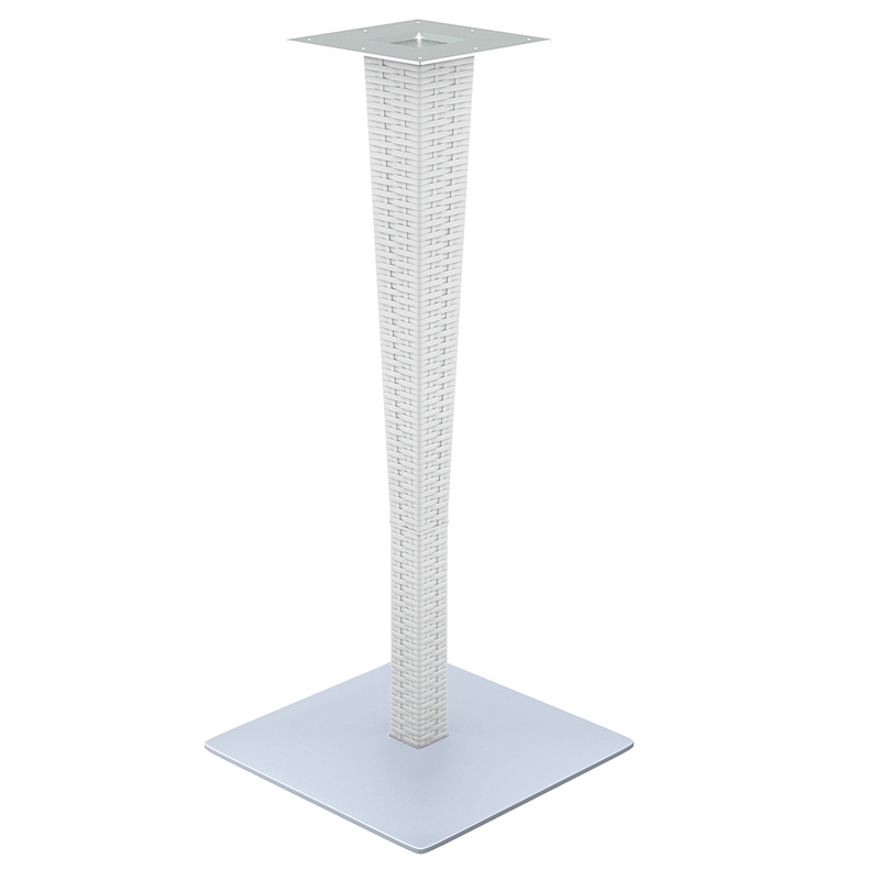 RIVA BAR ΒΑΣΗ WHITE 45Χ45Χ104εκ. ΠΟΛ/ΝΙΟΥ SIESTA 53.0029