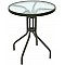 Τραπέζι ανθρακί μεταλλικό στρογγυλό φ60ΧΗ72cm Velco 189-9464