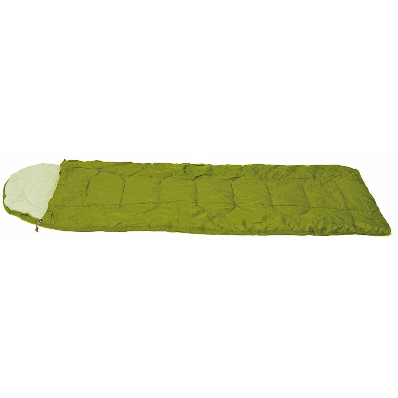 Υπνόσακος PINATUBO πράσινο με μαξιλάρι & θήκη συμπίεσης 220Χ75ΕΚ.,2Χ175ΓΡ/Μ2 Campus 210-0546-6