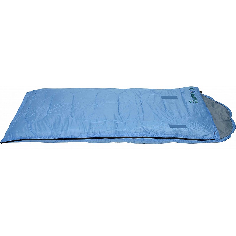 Υπνόσακοι FOX FREE με μαξιλάρι 220Χ75εκ 200γρ. γαλάζιο Campus 210-6553-5