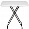 Τραπέζι πτυσσόμενο μεταλλικό μεταβλητού ύψους 10 θέσεων L77ΧW50ΧH(36/.../73)cm Velco 31-22464