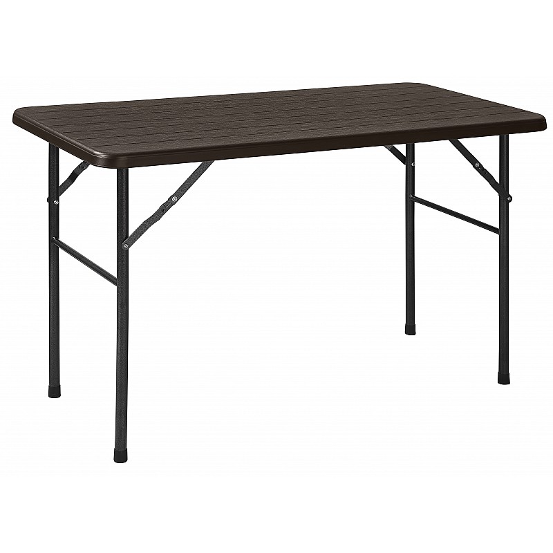 Τραπέζι πτυσσόμενο Catering μονοκόμματο 120x60x74cm απομίμησης ξύλου Velco 31-31930