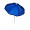 Ομπρέλα βεράντας-κήπου-θαλάσσης μπλε με ασημί επίστρωση 1,8m  μεταλλική Campus 371-4252-1