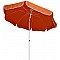 Ομπρέλα βεράντας-κήπου-θαλάσσης πορτοκαλί 2m μεταλλική Campus 371-4636-2
