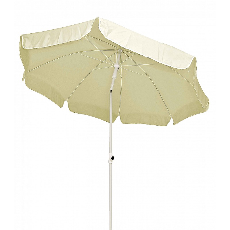Ομπρέλα βεράντας-κήπου-θαλάσσης εκρου 2m μεταλλική Campus 371-4636-4