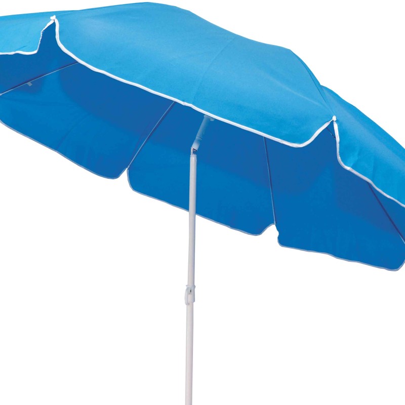 Ομπρέλα βεράντας- κήπου-θαλάσσης μπλε 2m μεταλλική Campus 371-5466-1
