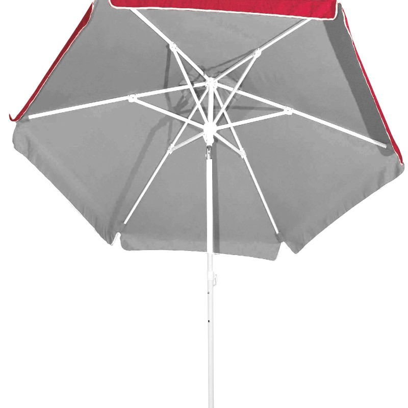 ΟΜΠΡΕΛΑ ΒΕΡΑΝΤΑΣ-ΚΗΠΟΥ-ΘΑΛΑΣΣΗΣ 2m ΜΠΟΡΝΤΩ ME ΕΞΩΤΕΡΙΚΗ ΑΣΗΜΙ ΕΠΙΣΤΡΩΣΗ  ΜΕΤΑΛΛΙΚΗ  ΒΑΡΕΩΣ ΤΥΠΟΥ