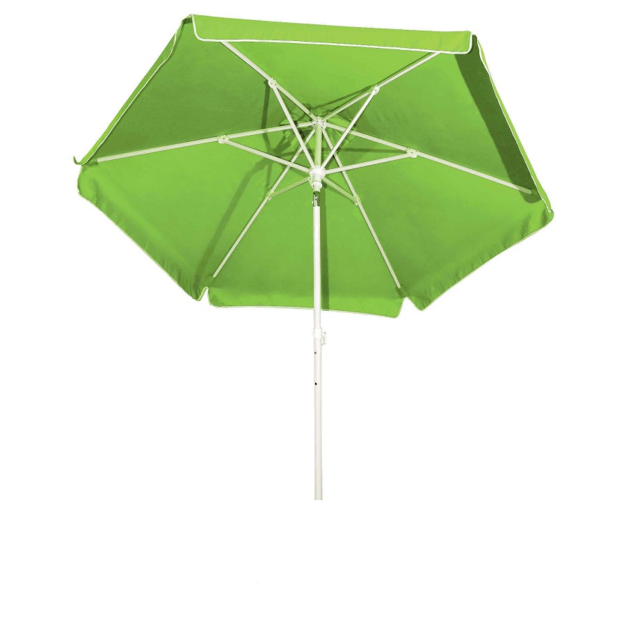 Ομπρέλα βεράντας-κήπου-θαλάσσης λαχανί μεταλλική βαρέως τύπου 2m Campus 372-6587-3
