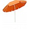 Ομπρέλα βεράντας-κήπου-θαλάσσης πορτοκαλί ενισχυμένη 2m  μεταλλική Campus 372-6594-2