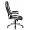 Καρέκλα γραφείου μαύρο-γκρι Επιφάνεια: PU PVC Μπράτσα: Nylon Velco 66-23591
