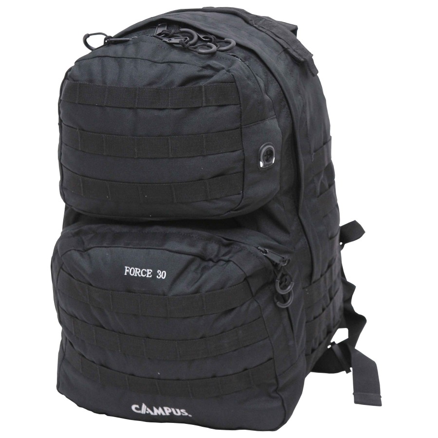 Σακίδιο στρατιωτικό πλάτης FORCE 30 μαύρο Campus 810-9815-14