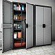 Ντουλάπα πλαστική Jumbo Qblack 2900 - 2φυλλη Ντουλάπα πλαστική Jumbo Qblack 2900 - 2φυλλη