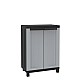 Ντουλάπα πλαστική Twist Black 680 - 2φυλλη Ντουλάπα πλαστική Twist Black 680 - 2φυλλη