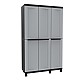 Ντουλάπα πλαστική Twist Black 102A - 3φυλλη Ντουλάπα πλαστική Twist Black 102A - 3φυλλη