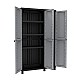 Ντουλάπα πλαστική Twist Black 102A - 3φυλλη Ντουλάπα πλαστική Twist Black 102A - 3φυλλη