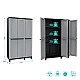 Ντουλάπα πλαστική Twist Black 102A - 3φυλλη Ντουλάπα πλαστική Twist Black 102A - 3φυλλη
