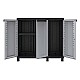 Ντουλάπα πλαστική Twist Black 102B - 3φυλλη Ντουλάπα πλαστική Twist Black 102B - 3φυλλη