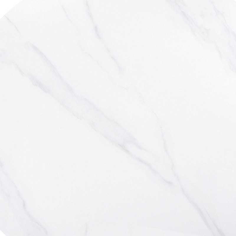 Sintered Stone Επιφάνεια Τραπεζιού, Απόχρωση White Marble (MDF για στήριξη βάσης)