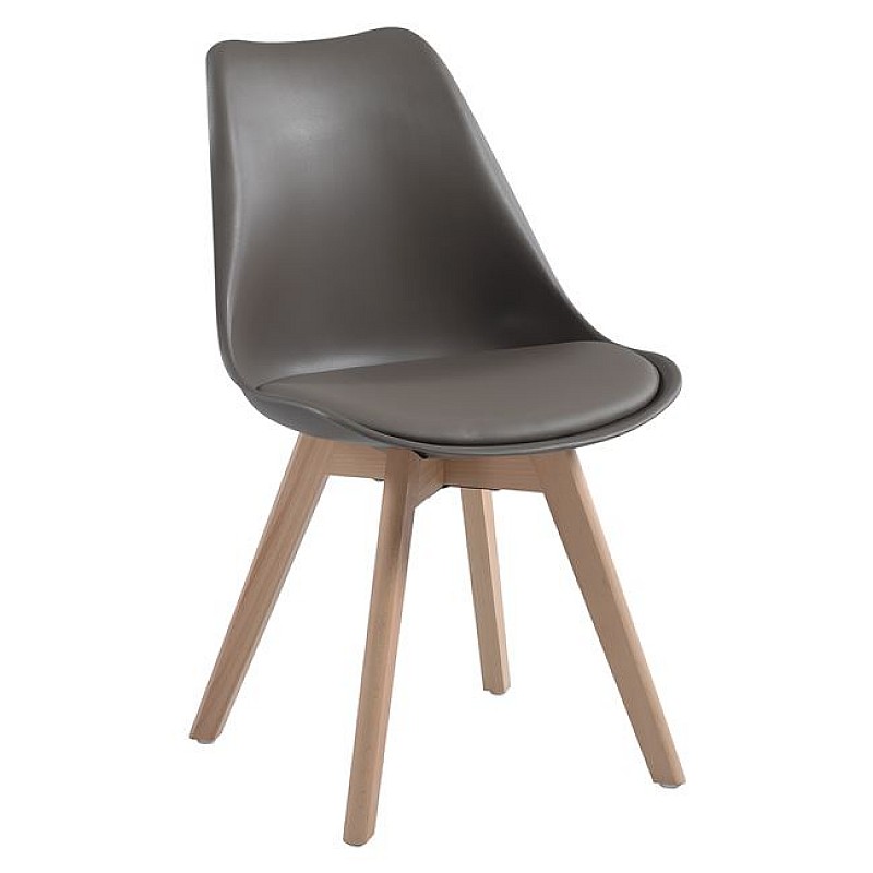 MARTIN Καρέκλα Τραπεζαρίας Metal Cross Ξύλο, PP Sand Beige, Αμοντάριστη Ταπετσαρία MARTIN Καρέκλα Τραπεζαρίας Metal Cross Ξύλο, PP Sand Beige, Αμοντάριστη Ταπετσαρία
