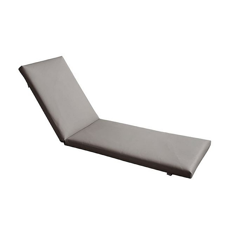 SUNLOUNGER Μαξιλάρι Ξαπλώστρας PVC Γκρι με Φερμουάρ & Velcro (Foam+Polyester) SUNLOUNGER Μαξιλάρι Ξαπλώστρας PVC Γκρι με Φερμουάρ & Velcro (Foam+Polyester)