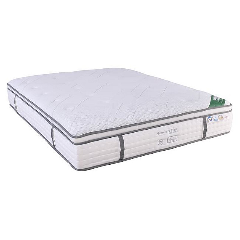 ΣΤΡΩΜΑ Pocket Spring 5-Zone Gel Memory Foam + Latex, Μονής Όψης