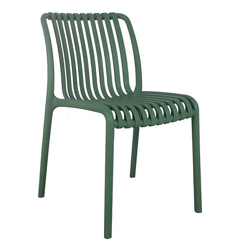 MODA Καρέκλα Στοιβαζόμενη PP - UV Πράσινο