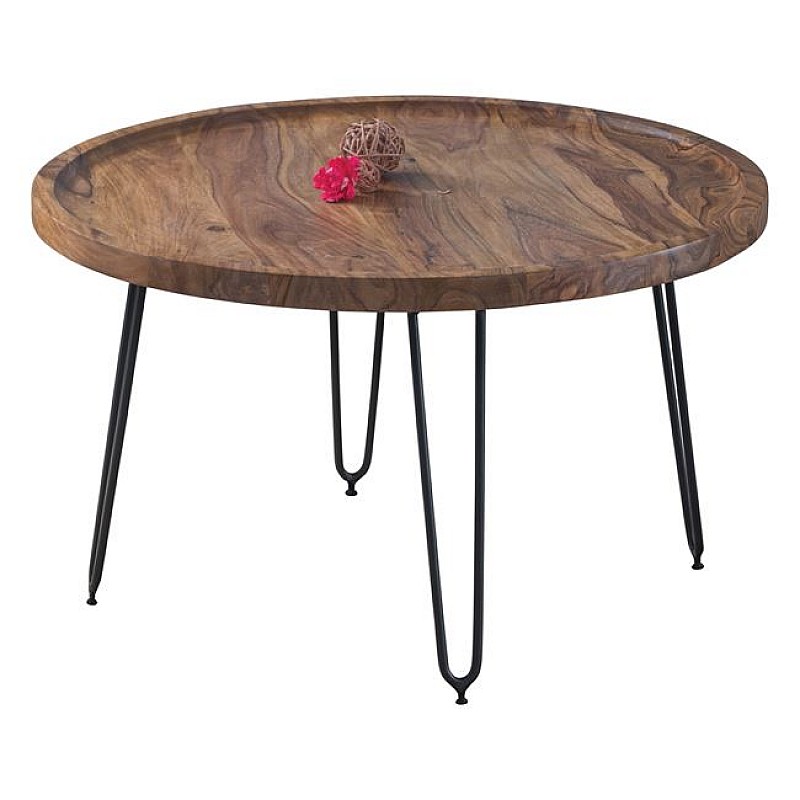 MATRI-W Τραπεζάκι Σαλονιού Καθιστικού, Μέταλλο Βαφή Μαύρο, Ξύλο Ακακία Φυσικό MATRI-W Τραπεζάκι Σαλονιού Καθιστικού, Μέταλλο Βαφή Μαύρο, Ξύλο Ακακία Φυσικό