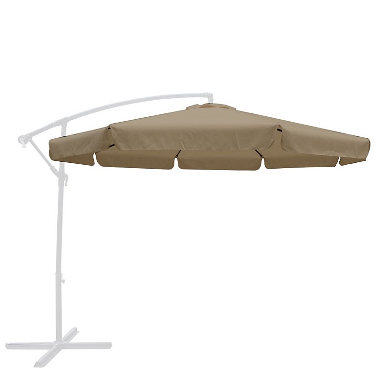 Ομπρέλα HANGING Φ300cm Alu Πανί Ανταλλακτικό Μπεζ