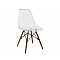 ART Wood Καρέκλα Ξύλο / PC Clear