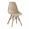 ART Wood Καρέκλα Ξύλο / PP Tortora