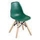 ART Wood Kid Καρέκλα Ξύλο / PP Πράσινο