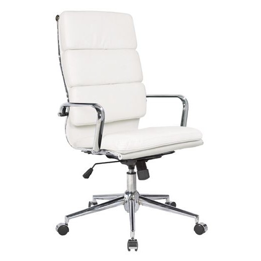 BF4800 Πολυθρόνα Γραφείου Διευθυντή / PU Άσπρο