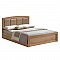 CALIBER Κρεβάτι Διπλό Sonoma Oak