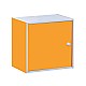 DECON Cube Ντουλάπι Πορτοκαλί