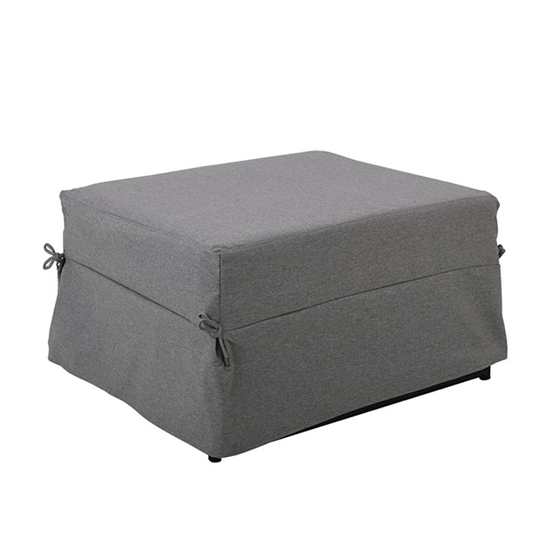 LOGAN Σκαμπό / Κρεβάτι Σαλονιού -  Καθιστικού Στρώμα 7cm / Ύφασμα Γκρι