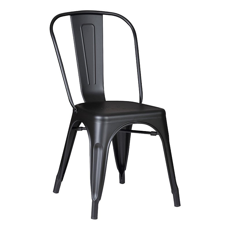 RELIX καρέκλα Steel Μαύρο Matte