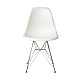 ART Καρέκλα Τραπεζαρίας Κουζίνας Μέταλλο Χρώμιο - PP Άσπρο