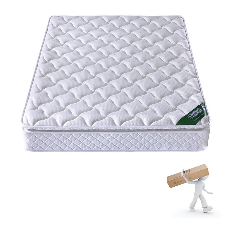 ΣΤΡΩΜΑ Pocket Spring Roll Pack με Ανώστρωμα Memory Foam