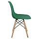 ART Wood Kαρέκλα Ξύλο / PP Πράσινο